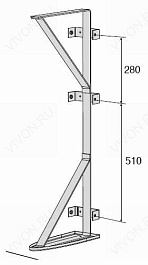 IFO Перегородка для писсуара "Public Steel" 8700080 – фотография-4